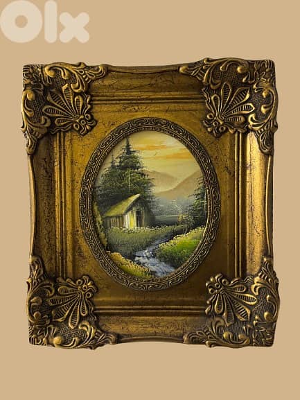 Scandinavian Forest Painting 0