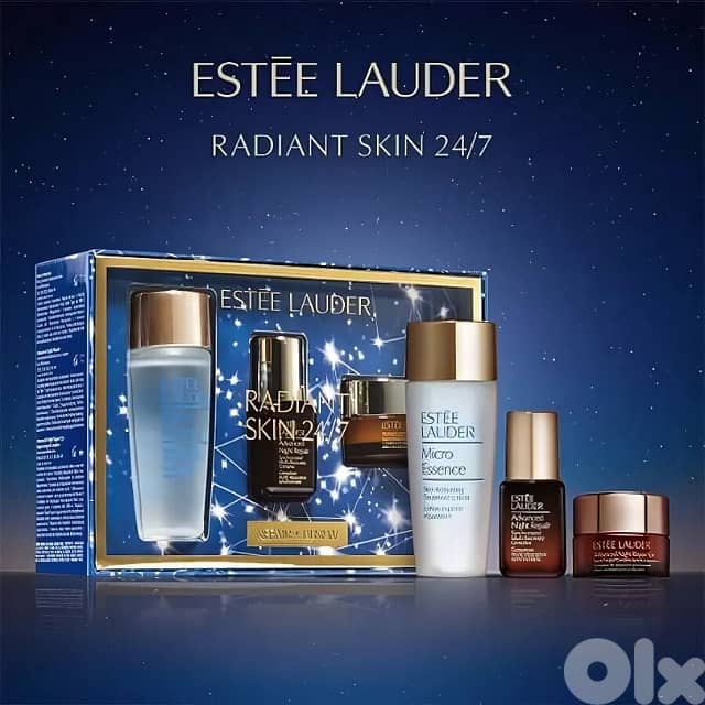 Estée Lauder Radiant Skin Set, Luxury 24/7 Anti-Aging & Hydration 0