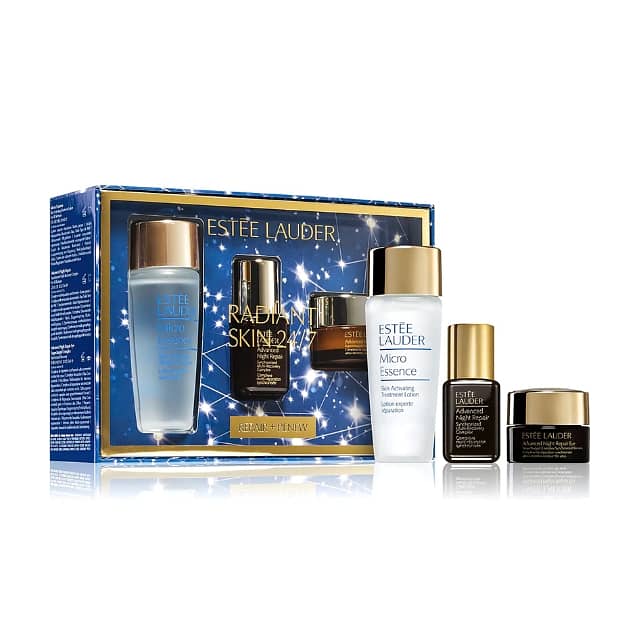 Estée Lauder Radiant Skin Set, Luxury 24/7 Anti-Aging & Hydration 2