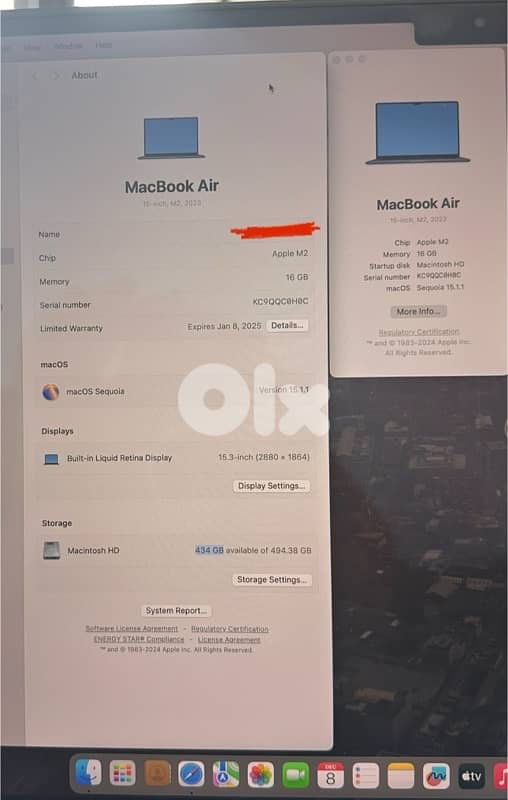 Apple MacBook Air 15.3in M2 1199 or better offer 3