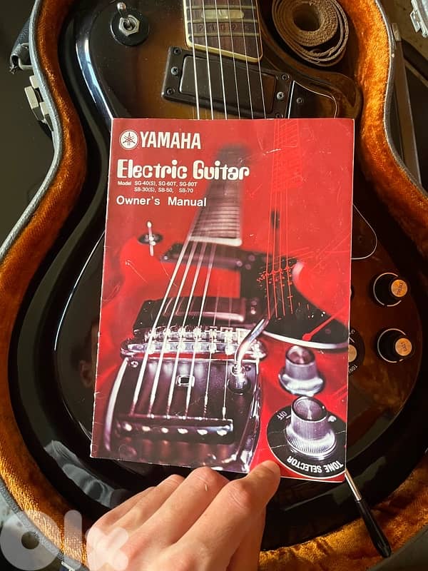 yamaha electrical guitar sg-60t 5