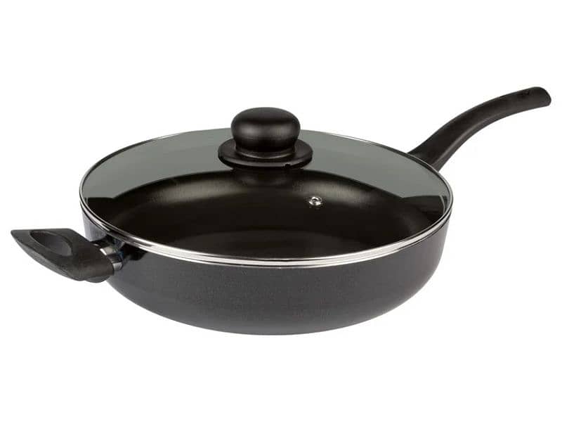 aluminium saute pan28cm 0