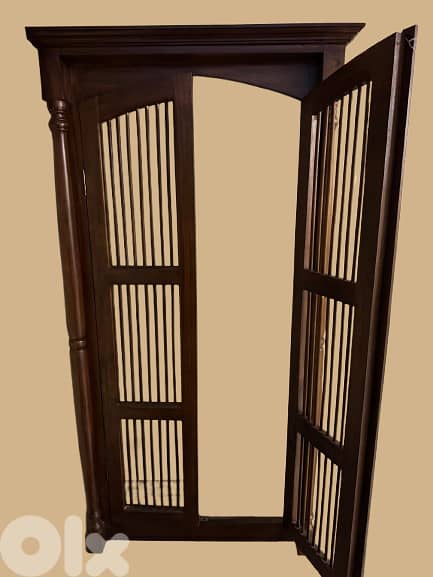 Wooden Slatted Doors 0