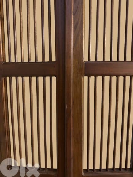 Wooden Slatted Doors 2