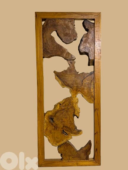 Natural Wood Wall Art 0