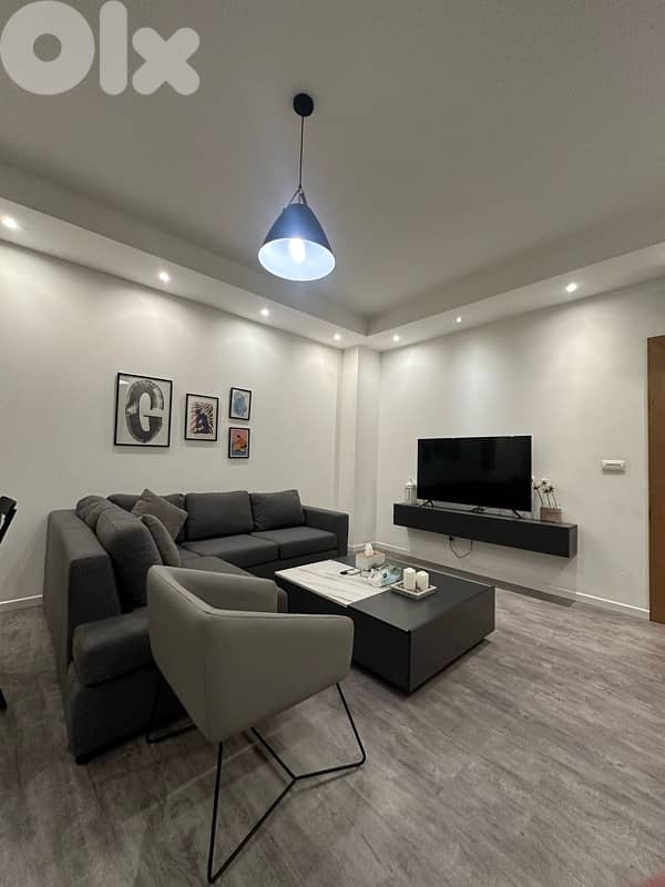 Spacious Luxury Apartment For Rent in Gemayzeh | Balcony/24/7 Security 0