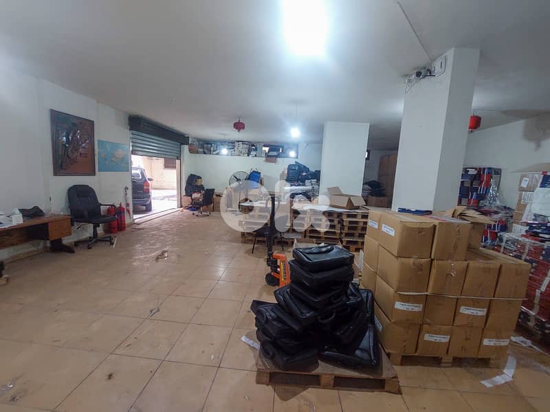 200 SQM Ground Floor Warehouse in Biakout, Metn 0