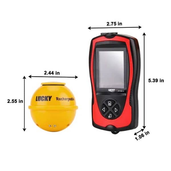 Lucky Sonar fish finder 4