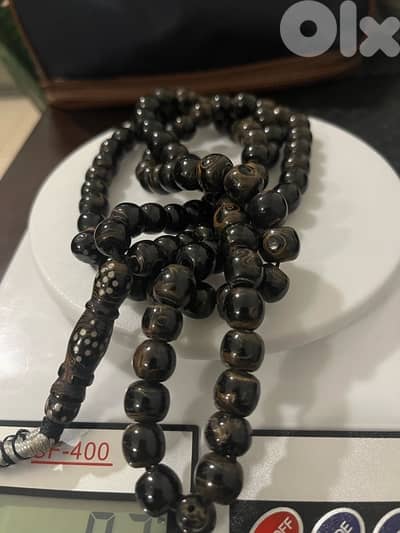 مسباح  يسر حجازي مكاوي انتيك  قديم 90 غرام 99 حبه ( حبه وسط )