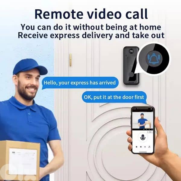Wireless Doorbell Wi-Fi Outdoor HD Camera 2