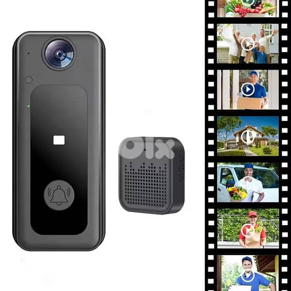 Wireless Doorbell Wi-Fi Outdoor HD Camera 3