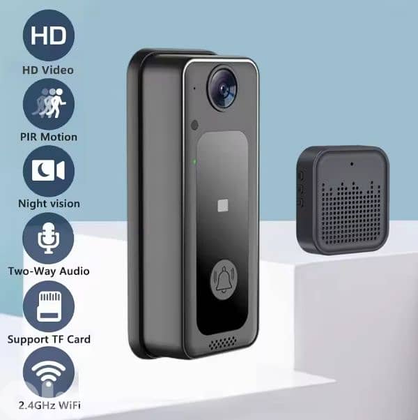 Wireless Doorbell Wi-Fi Outdoor HD Camera 4