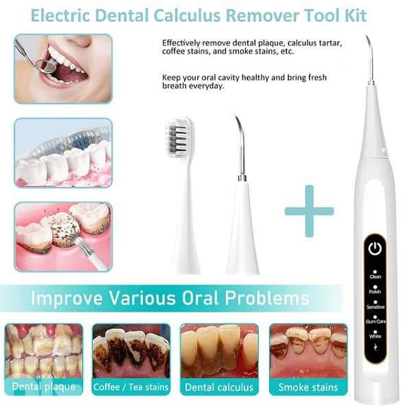 Electric Toothbrush Tartar remover 3