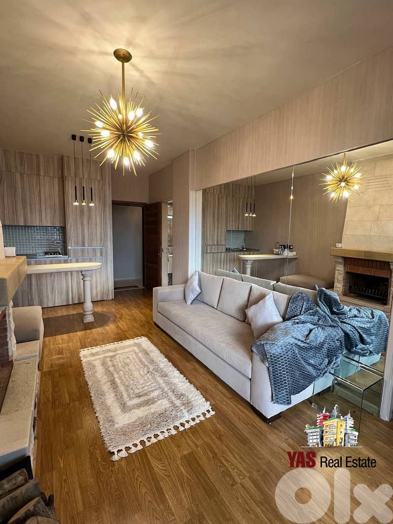 Faraya 60m2  | Furnished Chalet | Rent |  View | Private Street | DA 1