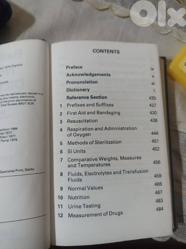 Bailliere' Nurses Dictionary 3