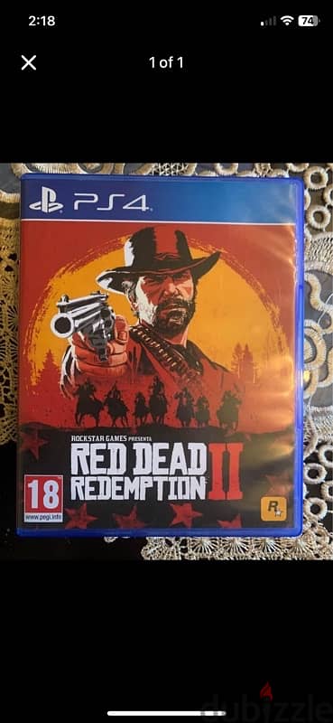 Red dead redemption 2 ps4