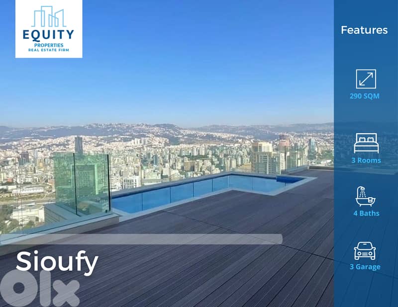 Furnished & Equipped Apartment For Sale In Sioufi Achrafieh #JZ122685 0