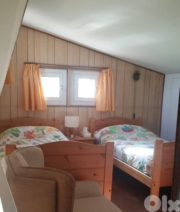 L16645-Decorated Chalet With Garden For Sale in Faraya 1