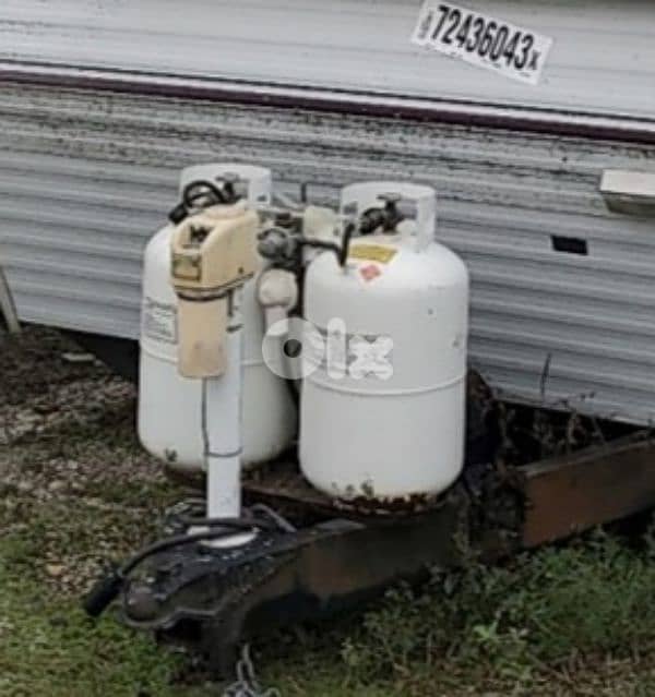 جرتين غاز للكارافان مع الوصلة 0