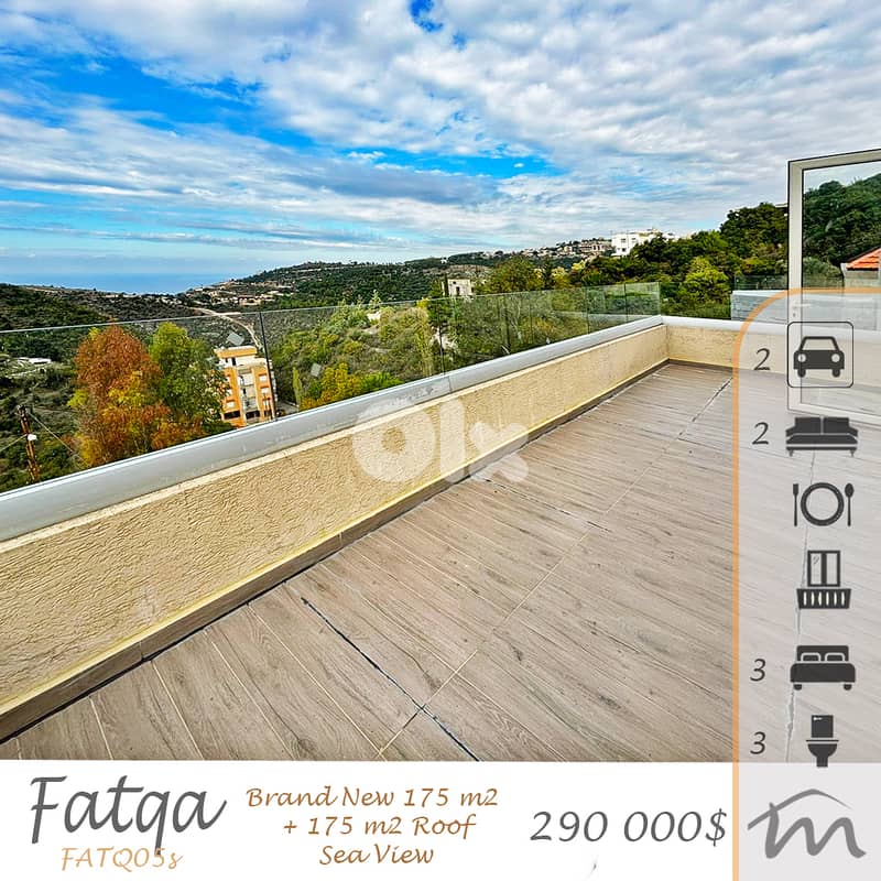 Fatqa | 50,000$ DOWNPAYMENT , 5 YEARS PAYMENT FACILITIES | Brand New 0