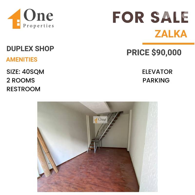 DUPLEX SHOP FOR SALE IN ZALKA 0