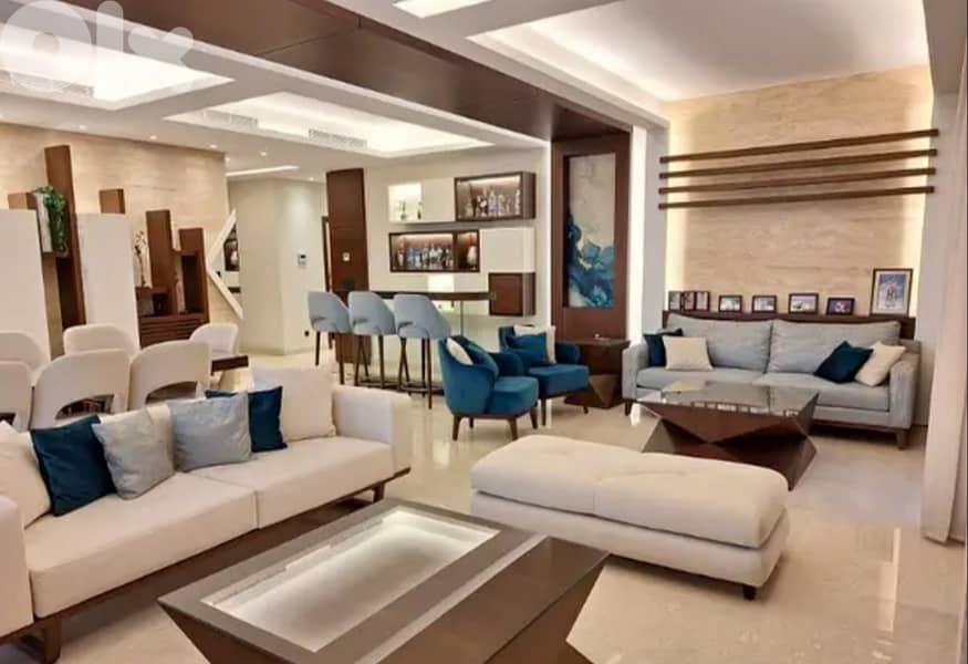 Furnished Modern Apartment in Qannabet Broumana, Metn + Terrace 0