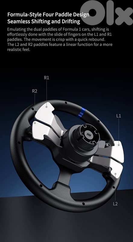 PXN V99 Steering Wheel 4