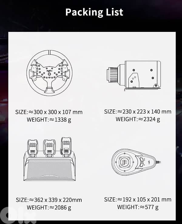 PXN V99 Steering Wheel 12