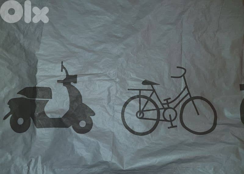 MOTO & BICYCLE COVER CRIVIT  MADE IN GERMANY 1
