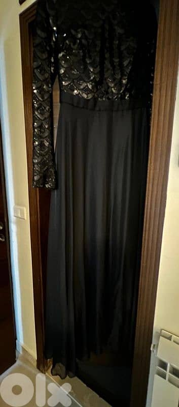 Black Luxury Dress - Size 38 3