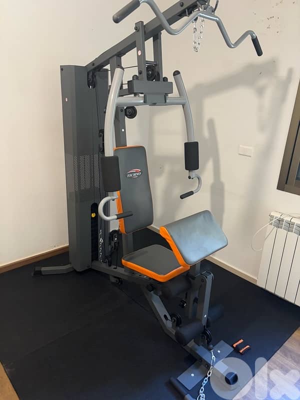 Home gym 75 kg weight stack 2