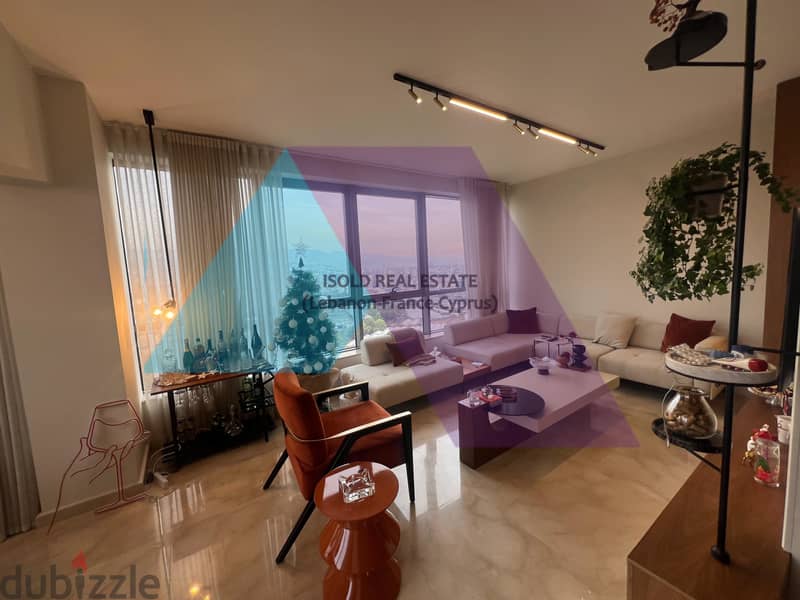 19th floor Apartment+ Panoramic city View for sale in Achrafieh-Beirut 0