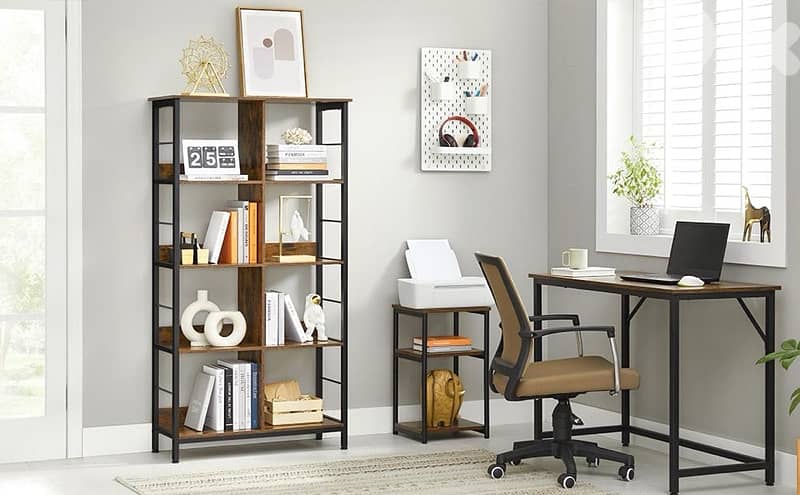 Industrial Style, Rustic Brown and Black LLS105B01 2