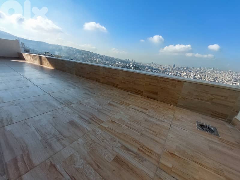 70 SQM Furnished Brand New Apartment in Zalka + Sea View & TERRACE 0