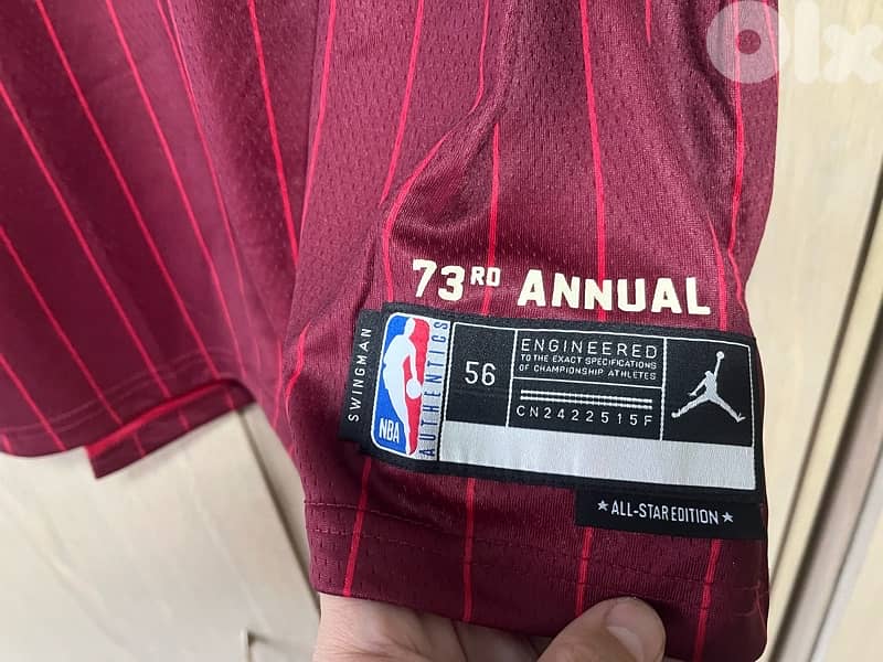 BRYANT 24 air jordan all stars special edition jersey 4