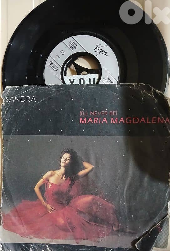Sandra- Maria magdalena/party games - VinyLP 0