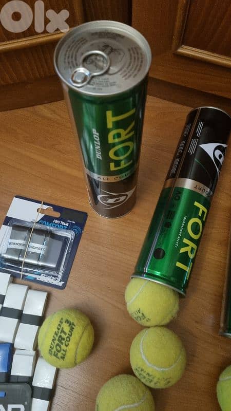 tennis  balls +grips+shock absorption bargain price 11