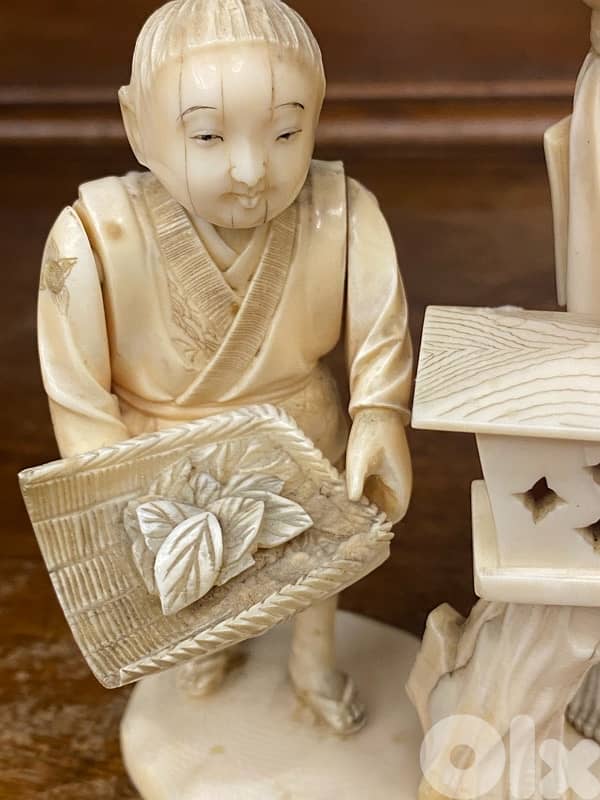 antique 19th century japanese okimono 2