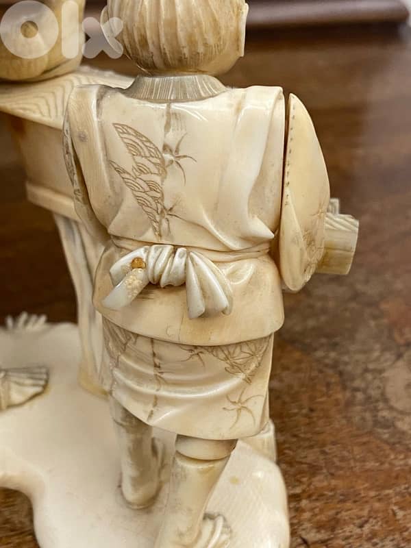 antique 19th century japanese okimono 5