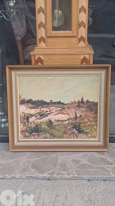 لوحة رسم زيتي 0