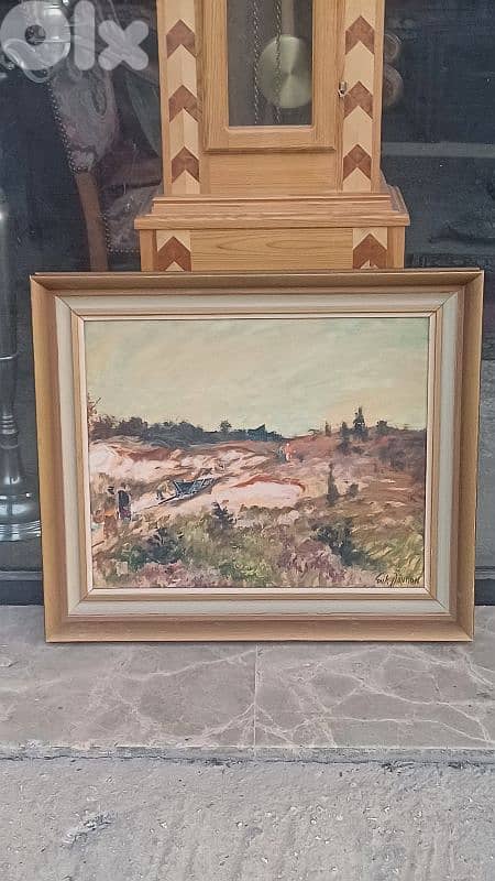 لوحة رسم زيتي 1