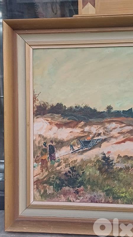 لوحة رسم زيتي 5