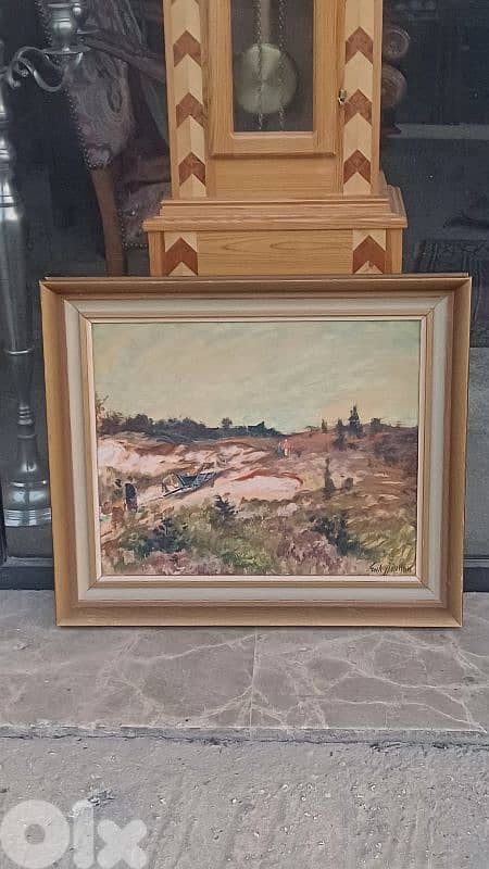 لوحة رسم زيتي 8