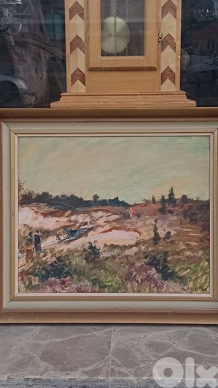 لوحة رسم زيتي 9