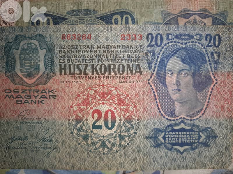 Pre ww1 hungarian Russian and Balkan paper currency 3