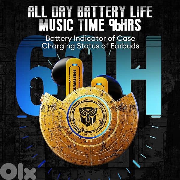 Marvel Transformers Avengers Gaming Earbuds Bluetooth 5.4 earphones 5