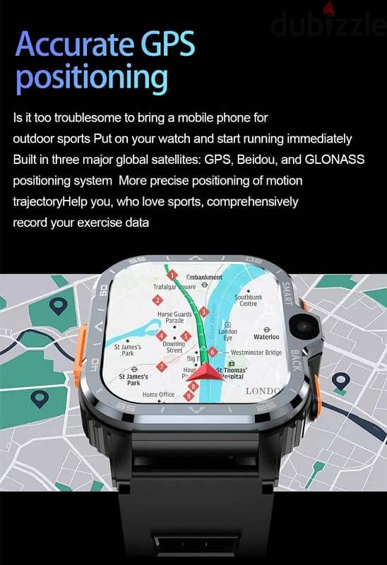 Smartwatch S8 Ultra 4g 5