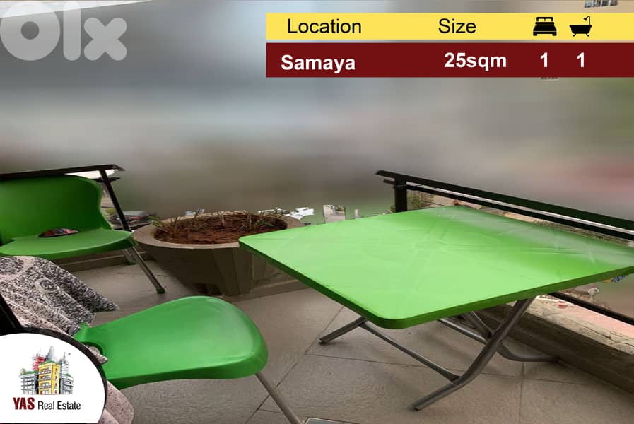 Kaslik/Samaya 25m2 | Chalet | Well Maintained | AC | 0