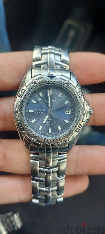 bulova millennia motion quartz