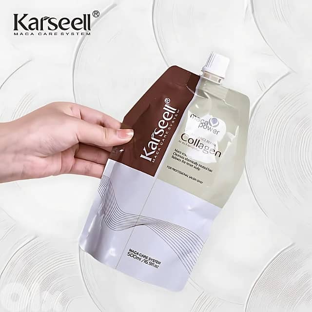 Karseell Hair Treatment Cream | Collagen Mask for Damaged Hair, 500ml 5